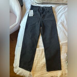 Cos straight leg black jeans